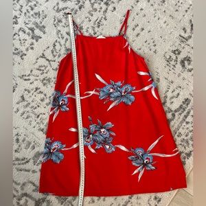 Red Mini Summer Dress